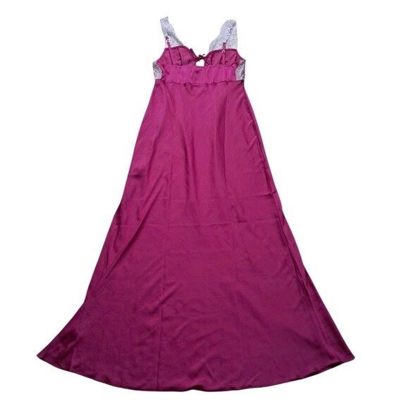 NWT Intimately Free People Dress Women's Medium Pink Berry Countryside Maxi Slip - Picture 2 of 11